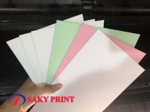 in giấy bìa cứng
