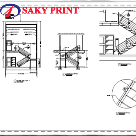 in autocad trắng đen