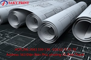 Photocopy, Scan bản vẽ A0 – A4