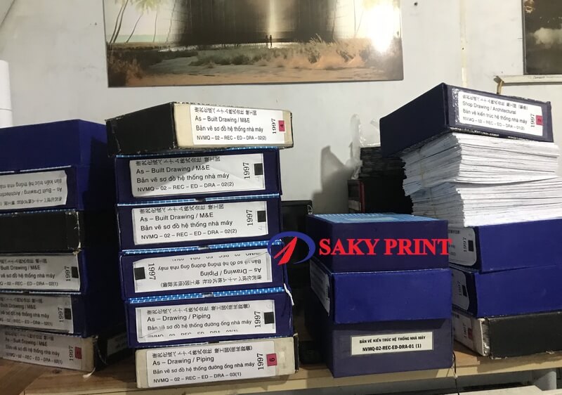 Photocopy tài liệu nhanh cho khách hàng tại Sakyprint