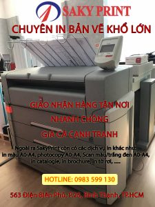 photocopy bản vẽ khổ A0