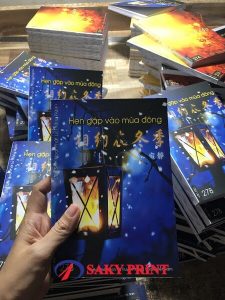 in sách đóng gáy keo nhiệt