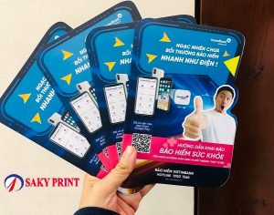 in tờ rơi khổ A5 thiết kế sáng tạo có thể gây ấn tượng tốt với khách hàng