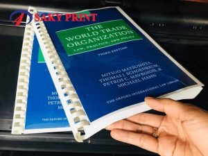 đóng cuốn lò xo nhựa