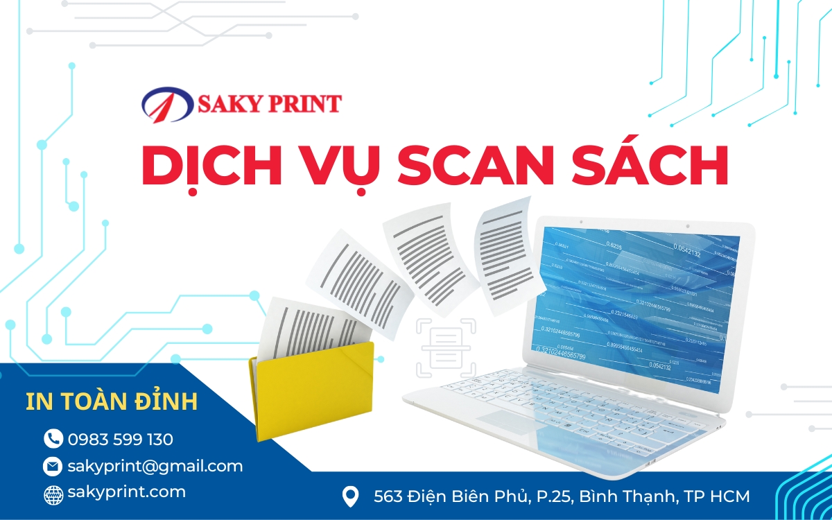 Dịch vụ scan sách giá rẻ TP HCM